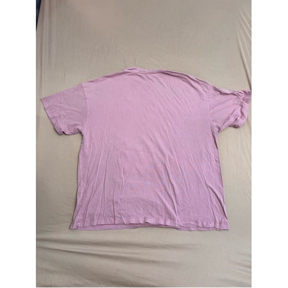 Destroyed Pink Motorcycle Women's Fashion Nova Graphic T-shirt Size M - Picture 2 of 10